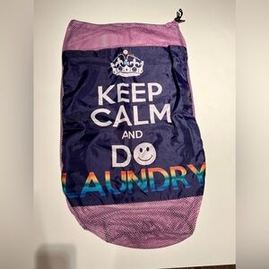 Keep Calm and Do Laundry Mesh Bag